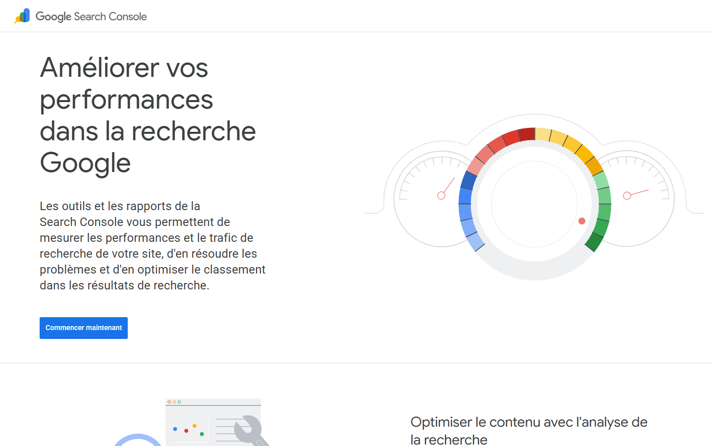 Google Search Console, utile pour repérer les liens brisés et les pages qui reçoivent déjà des liens